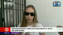 Ataque a Miss Piura. Foto y video: América Noticias