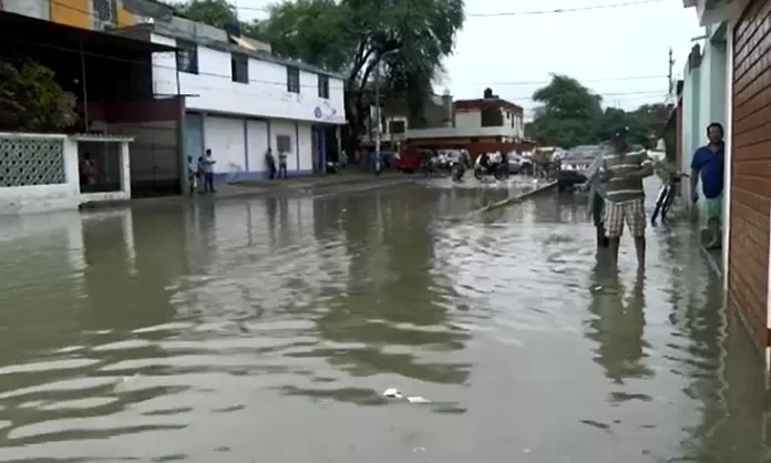 Piura: urbanización El Chilcal se encuentra inundada tras intensas lluvias