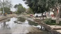 En la urbanización Ignacio Merino, en Piura, vecinos se encuentran perjudicados por rotura de desagües. / Video: Canal N