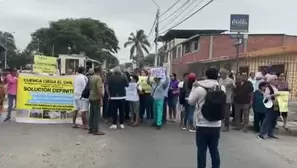 Los residentes de la urbanización reclaman que desde 1983 vienen exigiendo obras de mitigación. / Video: Canal N