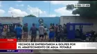 Piura: Vecinos se enfrentaron a golpes por abastecimiento de agua potable