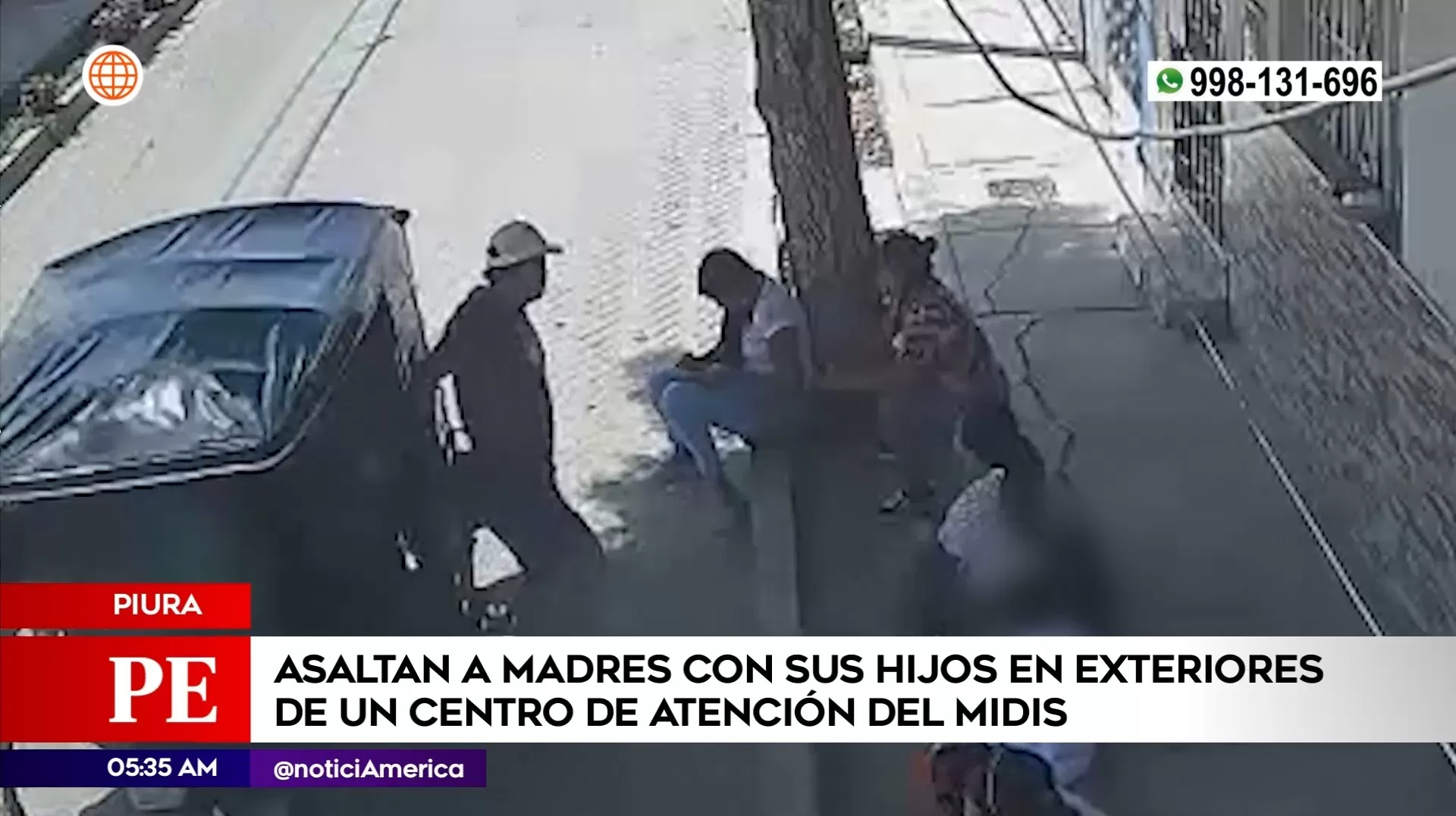 Violento asalto en Piura. Foto: América Noticias