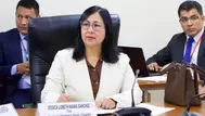 PJ impone a diputada Jessica Navas reparación de S/ 150 mil