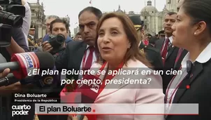 Dina Boluarte. Video: Cuarto Poder