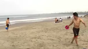 La playa de Agua Dulce en Chorrillos amaneció limpia / Video: Canal N