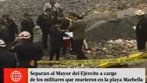 Separan de sus cargos a mandos del Ejército. Foto: captura de TV