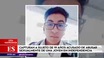 Capturan a presunto violador de joven.