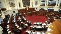 Pleno del Congreso de la República. Foto: Andina