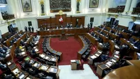 Pleno del Congreso discute la conformación de comisiones. Foto: Andina