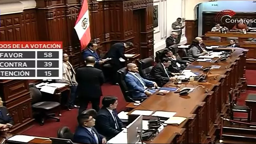 Pleno del Congreso aprobó delegar facultades legislativas al Poder Ejecutivo