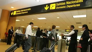 Aeropuerto Jorge Chávez. Foto: Andina