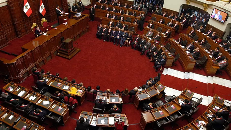 Congreso aprobó proyecto de la reforma política. Foto: Andina