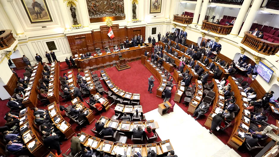 Pleno del Congreso. Foto: Congreso