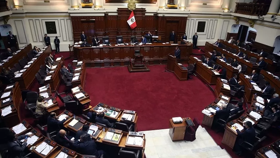 Pleno del Congreso. Foto: Andina