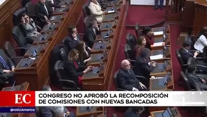 No hubo acuerdo para la recomposición de comisiones.