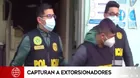 La PNP capturó a una banda de extorsionadores y traficantes de terrenos