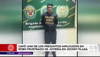 Presunto asaltante del Jockey Plaza. América Noticias