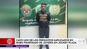 Presunto asaltante del Jockey Plaza. América Noticias