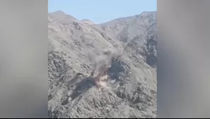 PNP destruye maquinaria en minas ilegales de Zaramarca, Palpa. Video: Canal N