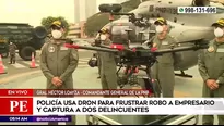 Drone de la PNP. Foto: AN