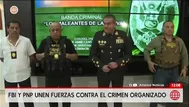 PNP y FBI firman acuerdo estratégico contra el crimen