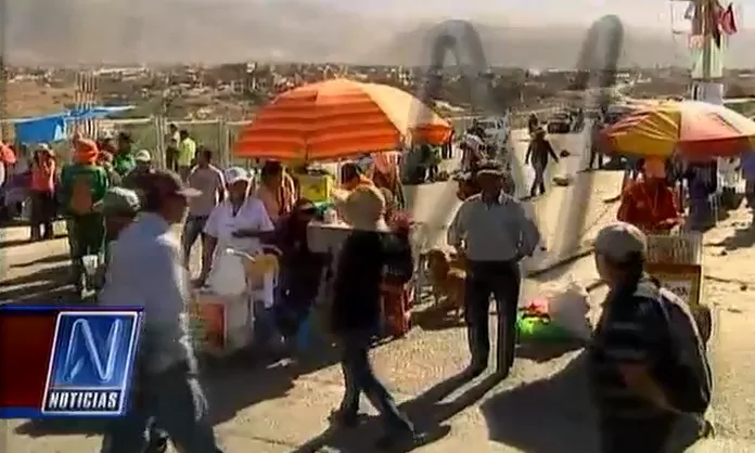 Pobladores del Cono Norte de Arequipa marchan contra el proyecto Tía María