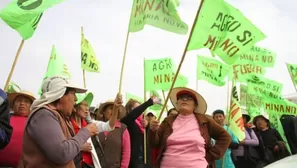 Protestas por proyecto minero Tía María