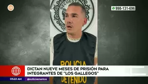 Prisión preventiva para Los Gallegos. Foto y video: América Noticias