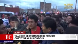 Vladimir Cerrón. Foto y video: América Noticias