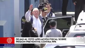 PPK: Poder Judicial dejó al voto apelación sobre pedido de prisión preventiva. Foto y video: América Noticias