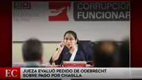 Poder Judicial evalu&oacute; pedido de Odebrecht por venta de Chaglla. Foto/Video: Am&eacute;rica Noticias