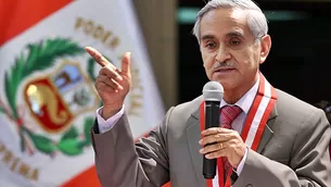 Duberlí Rodríguez, presidente del Poder Judicial del Perú. Foto: Andina