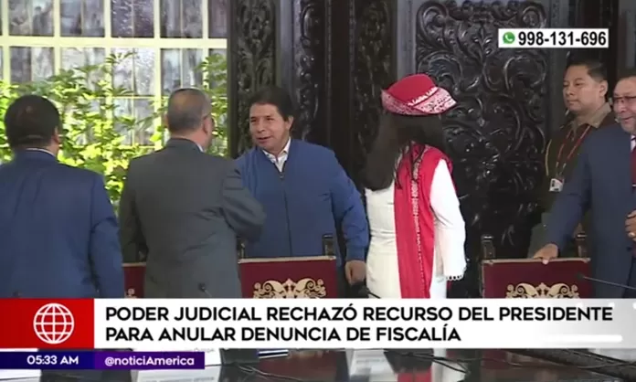 Poder Judicial Rechazó Pedido De Pedro Castillo Para Anular Denuncia De