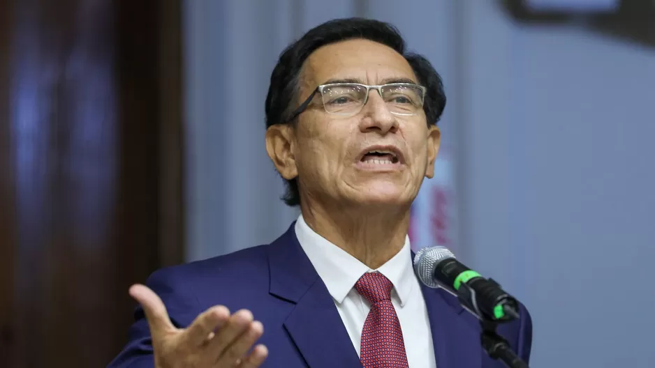 Martín Vizcarra, ex presidente de la República. Foto: Andina