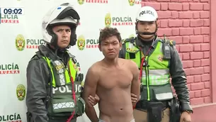 Sujeto robó moto policial. Foto y video: Canal N