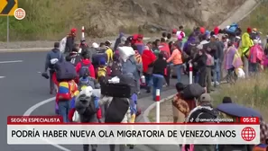 Podría haber nueva ola migratoria tras la caída de Nicolás Maduro. Foto y video: América Noticias