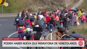 Podría haber nueva ola migratoria tras la caída de Nicolás Maduro. Foto y video: América Noticias