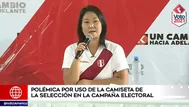 Polémica por uso de la camiseta de la selección en la campaña electoral