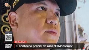 Un suboficial de la PNP habría abastecido de armas, municiones e información confidencial a la red criminal de alias "El Monstruo. Video: Cuarto Poder