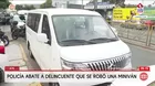 Policía abate a delincuente en Ate