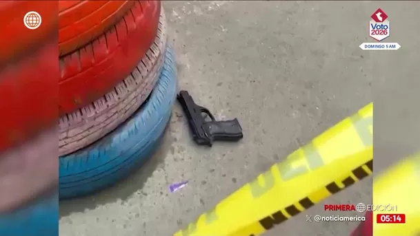 Policía abate a delincuente en Ate. Foto: América Noticias