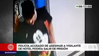 Cámaras de vigilancia captaron el crimen en hotel de Lince.