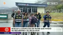 Hombre fingió su secuetro y el de su bebé. Foto y video: América Noticias