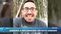 Artista urbano asesinado | Foto y video: Domingo al Día