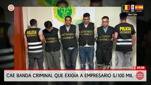 Policía captura a banda Los Bandoleros de la Unión. Foto y video: América Noticias