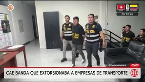 Policía captura a banda La Sangre Nueva YLS en Lima este. Foto y video: América Noticias