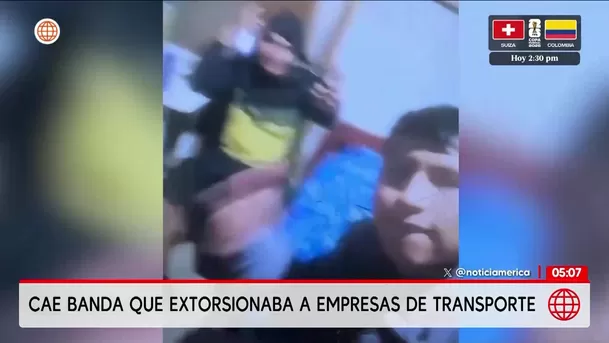 Policía captura a banda La Sangre Nueva YLS en Lima este. Foto: América Noticias Policía captura a banda La Sangre Nueva YLS en Lima este. Foto: América Noticias