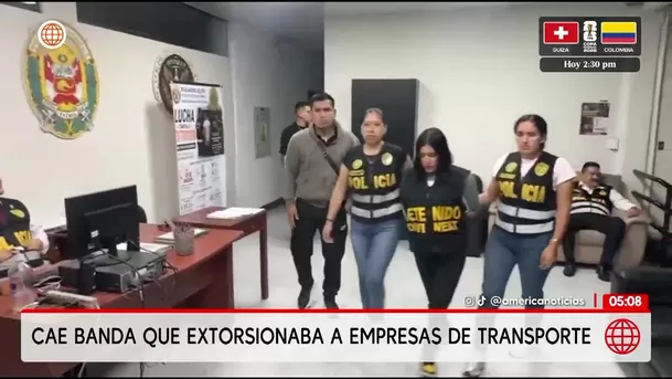 Policía captura a banda La Sangre Nueva YLS en Lima este. Foto: América Noticias Policía captura a banda La Sangre Nueva YLS en Lima este. Foto: América Noticias