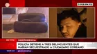 Policía captura a delincuentes que secuestraron a coreano