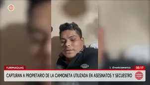 Policía captura a dueño de camioneta del caso Los Pulpos. Foto y video: América Noticias